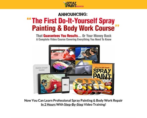 Car Spray Painting Videos – NEW UPDATES! .73 Per Sale