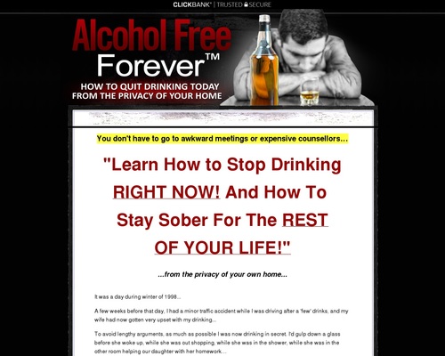 Alcohol Free Forever (TM) – Revamped for 2019 +  BONUS!