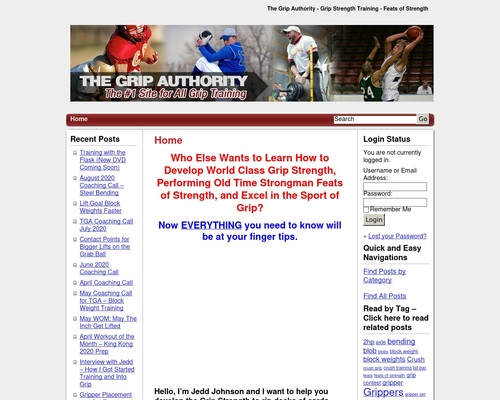 The Grip Authority – Membership Site