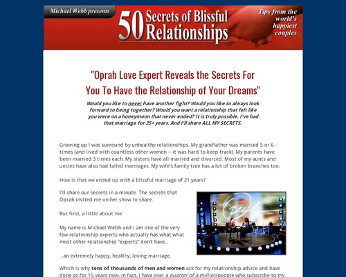 50 Secrets of Blissful Relationships