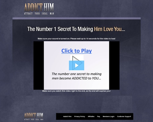 Addict Him – Attract Your Ideal man