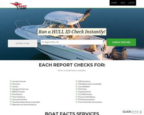 Boat VIN Lookup | Just .99 | Boat-Alert.com