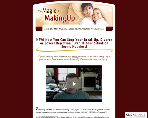 How To Get Your Ex Back System – Magic of Making Up